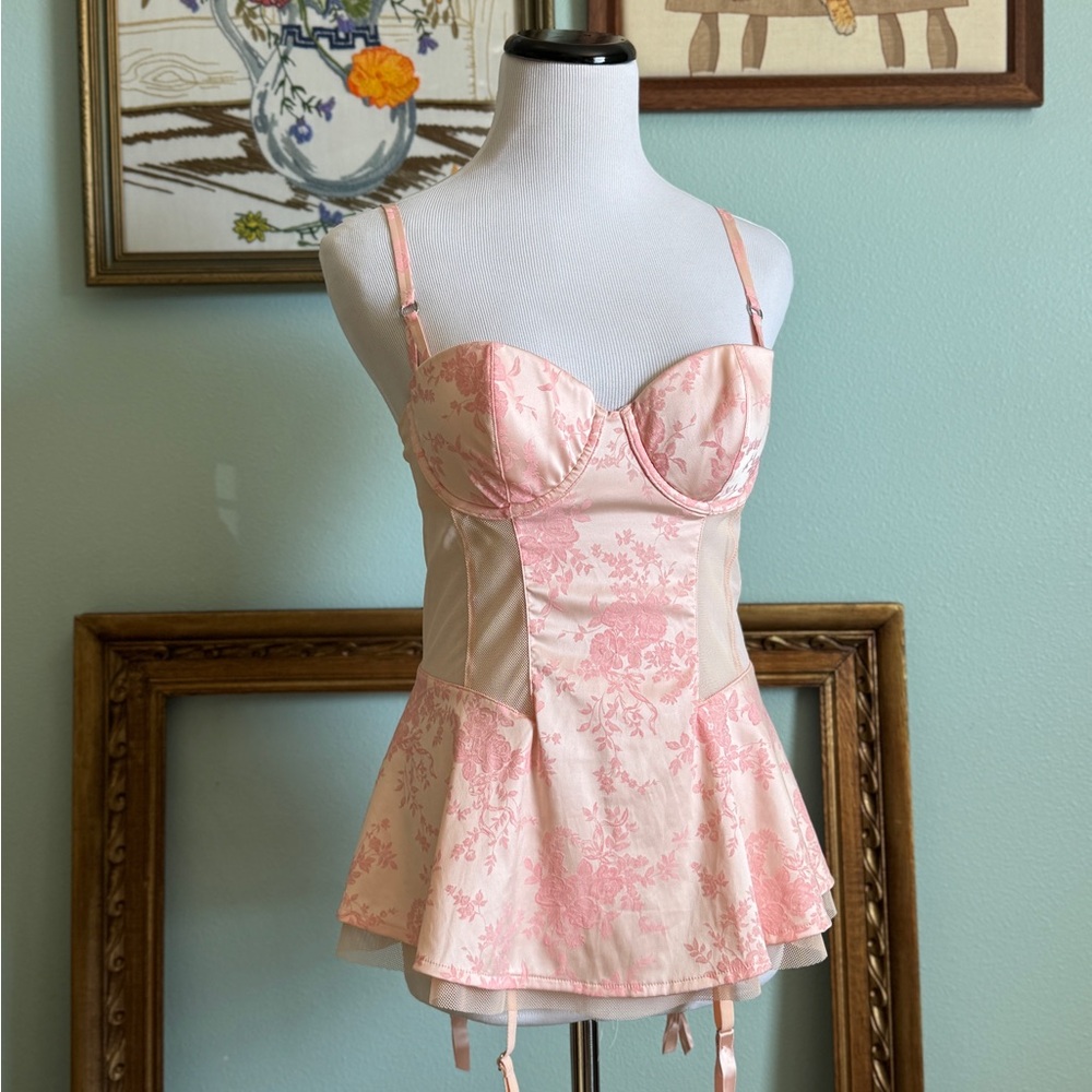 Victoria's Secret 2018 Pink Floral negligé